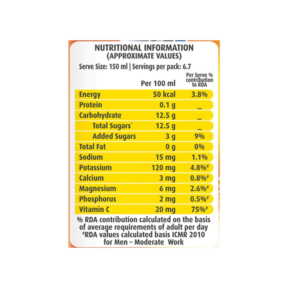 Real Fruit Power Mosambi Juice : 1 ltr