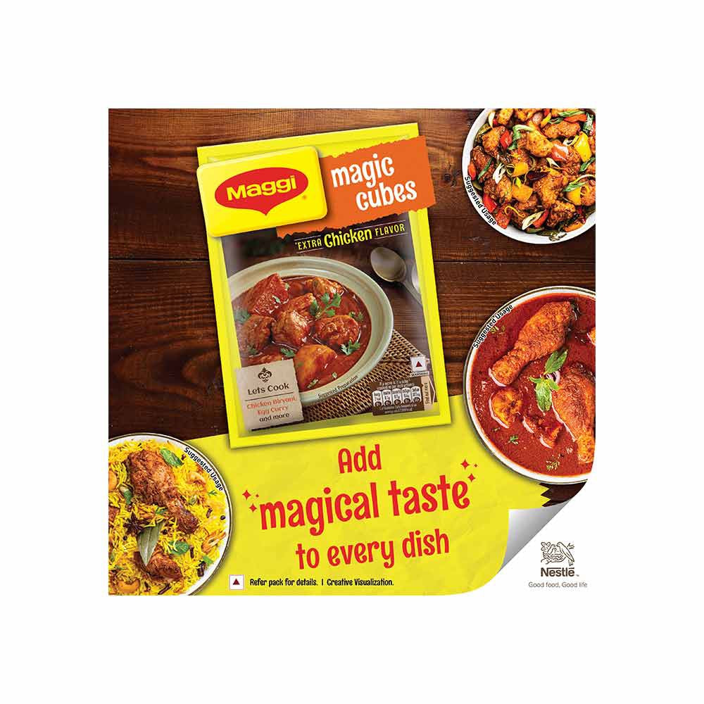 Maggi Magic Cubes Chicken Masala (10 Cubes) : 40 g