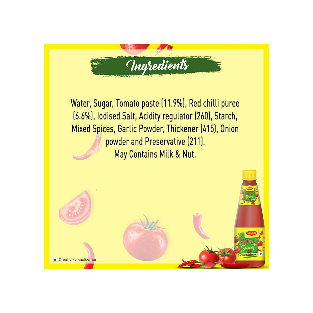 Maggi Hot & Sweet Tomato Chilli Sauce : 200 g