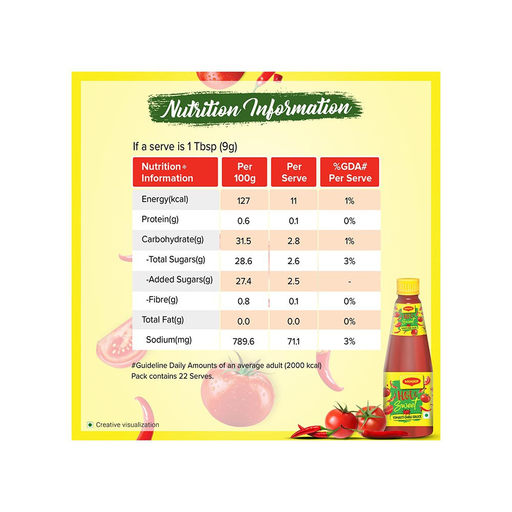 Maggi Hot & Sweet Tomato Chilli Sauce : 200 g