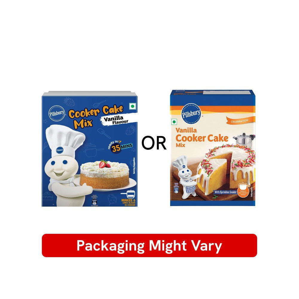 Pillsbury Vanilla Cooker Cake Mix : 159 g