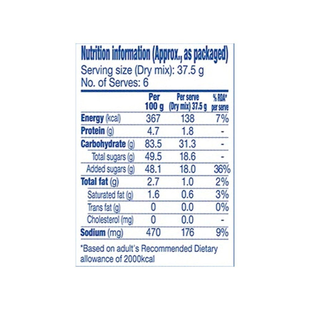 Pillsbury Vanilla Cooker Cake Mix : 159 g