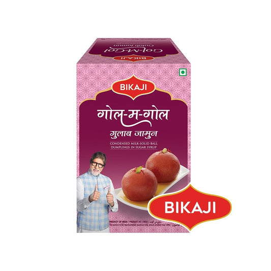 Gol-M-Gol Gulab Jamun by Bikaji : 1.25 kg