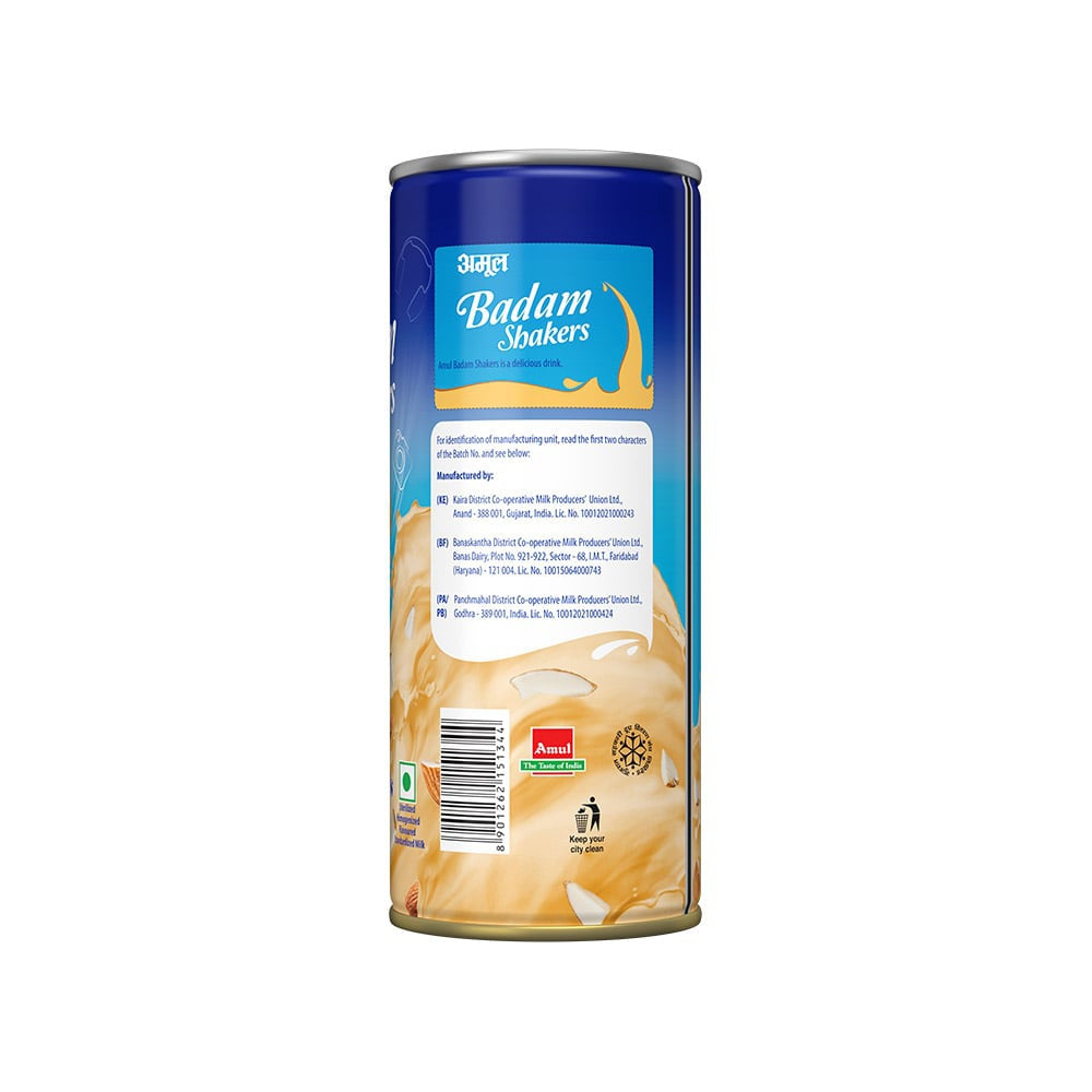 Amul Kool Badam Milkshake : 200 ml