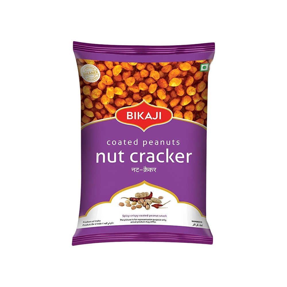 Bikaji Nut Cracker Coated Peanuts : 150 g