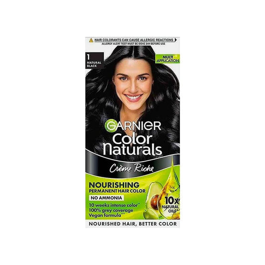 Garnier Color Naturals Hair Colour 70 ml + 60 g (Natural Black)