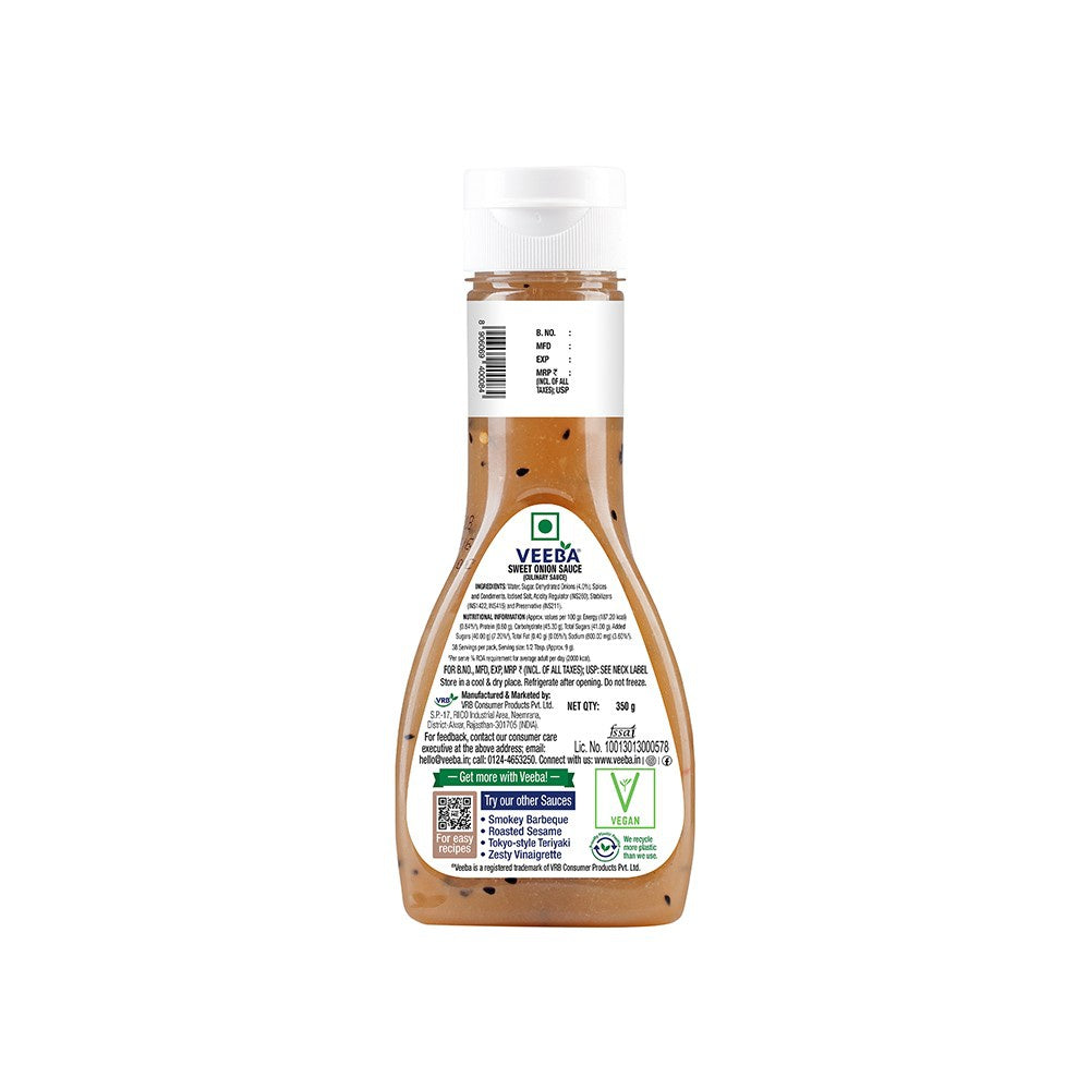 Veeba Sweet Onion Sauce : 350 g