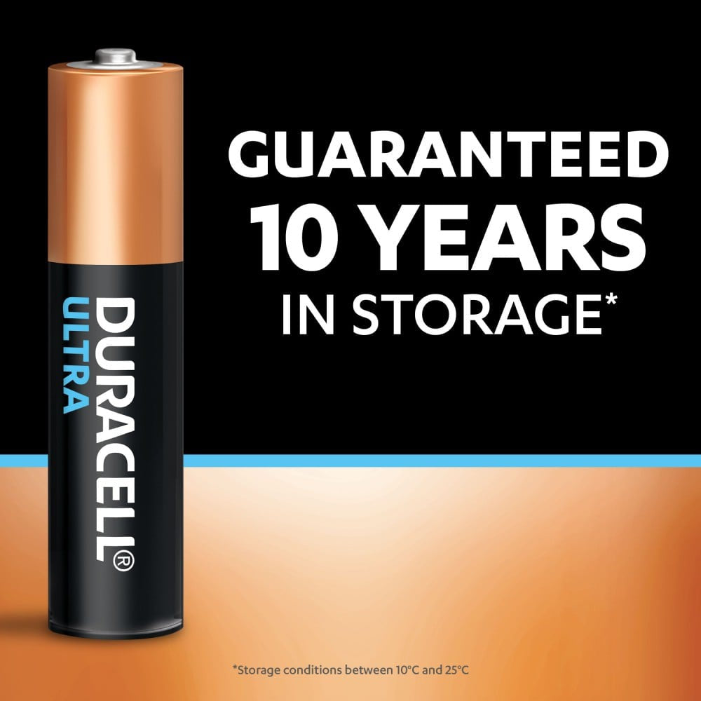 Duracell Ultra AAA Alkaline Battery : 1 pack (4 pieces)