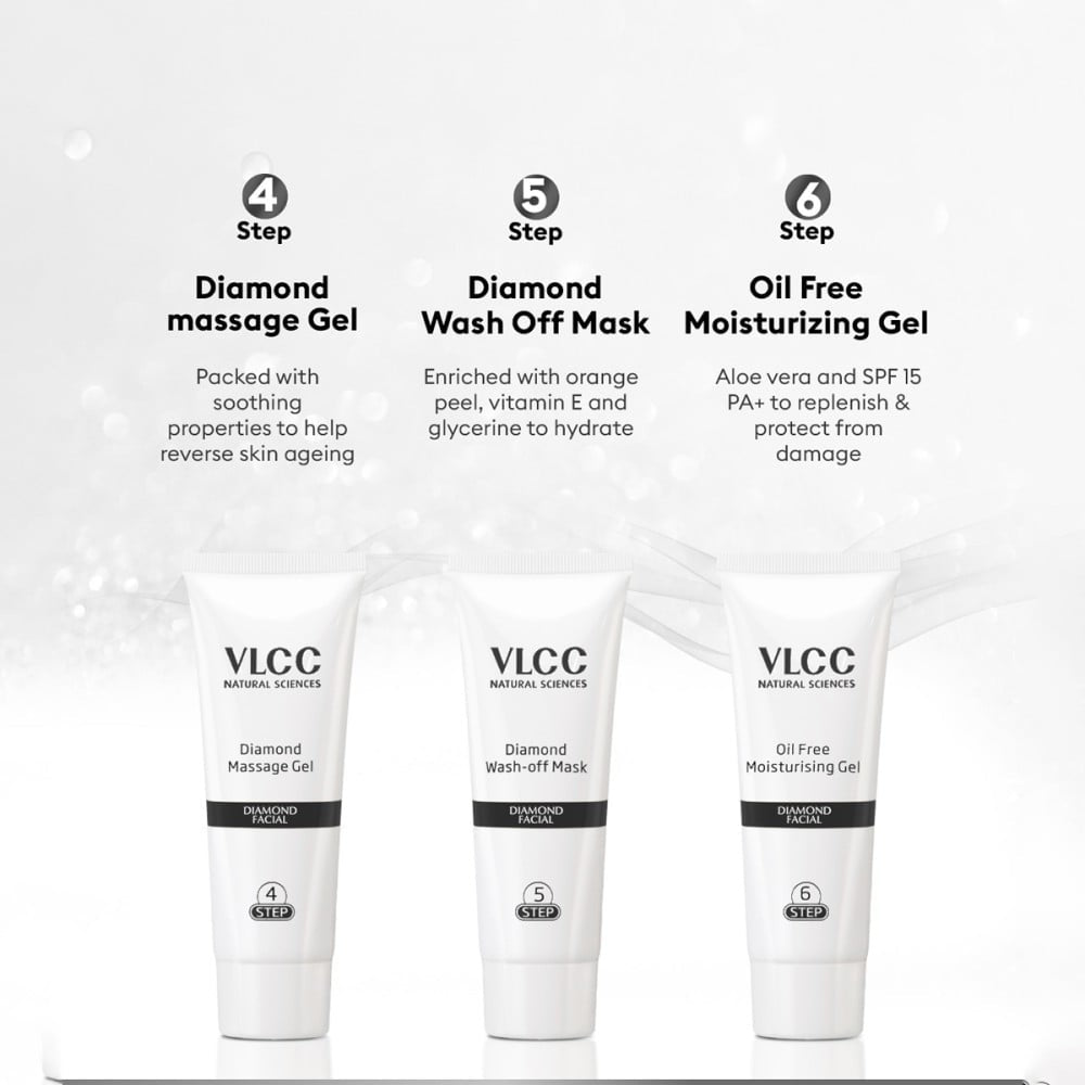 VLCC Diamond Facial Kit - Pack of 2 : 2 x 60 g