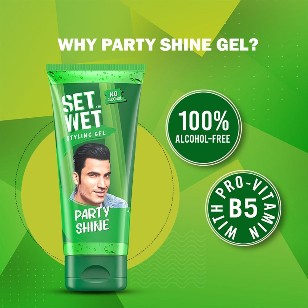 Set Wet Styling Hair Gel : 100 g