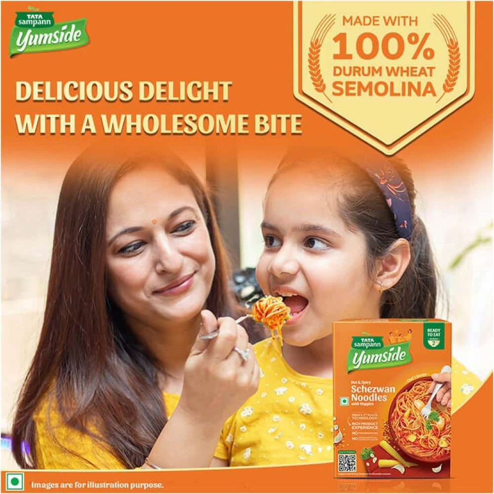 Tata Sampann Yumside Schezwan Noodles With Veggies - Ready to Eat : 285 g