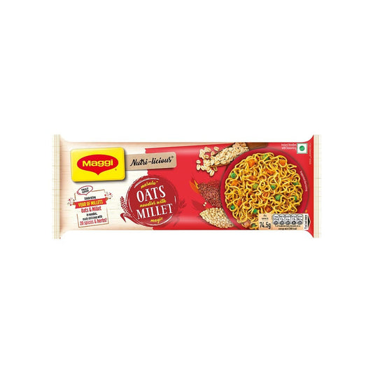 Maggi Nutri-Licious Masala Oats Instant Noodles with Millet Magic : 298 g