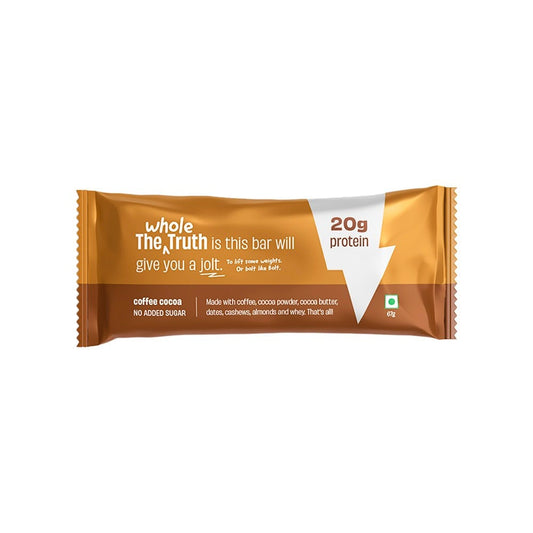 The Whole Truth 20 g Protein Bar - Coffee Cocoa : 67 g