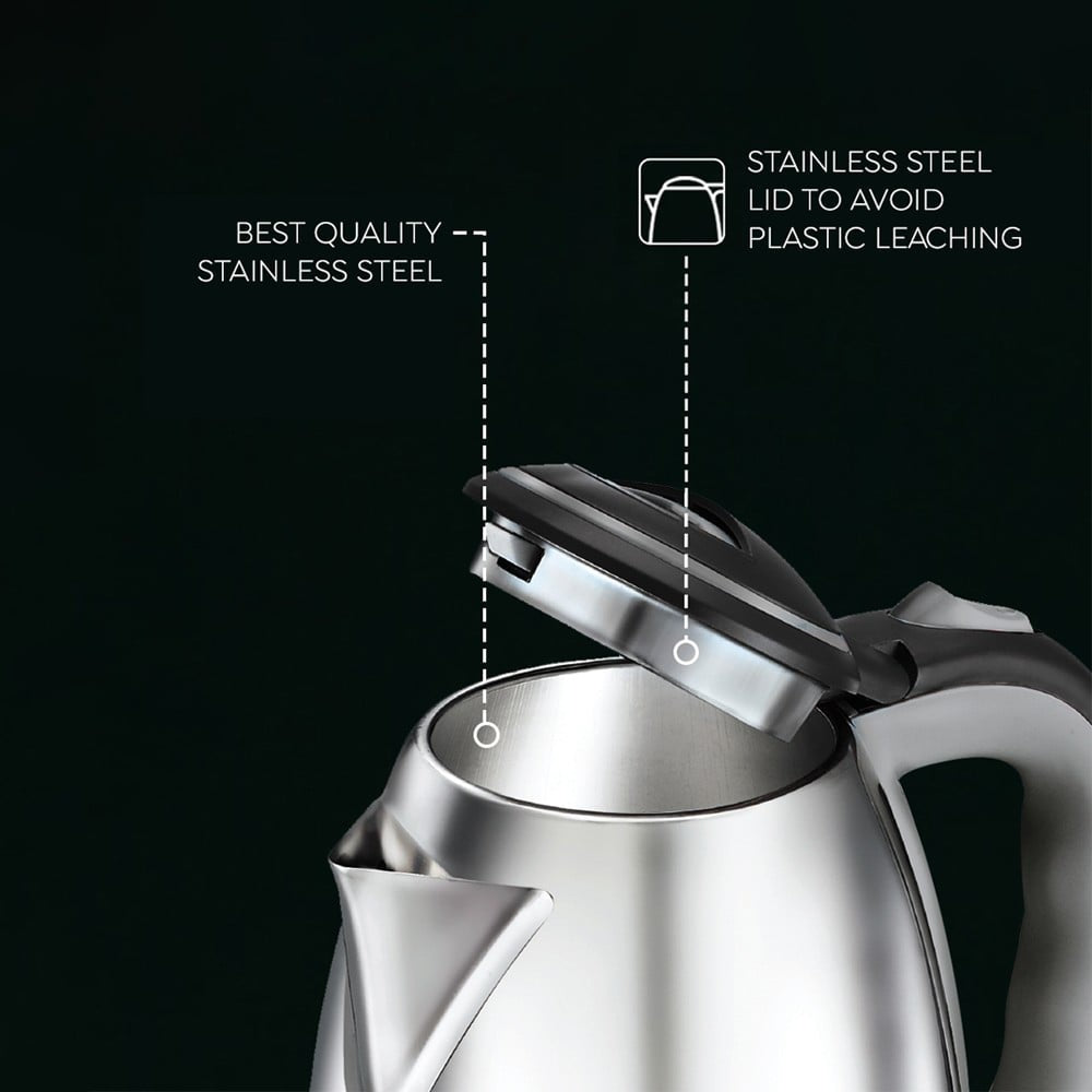 Prestige Judge Electric Kettle (1500 W, Ace, Silver) : 1 unit