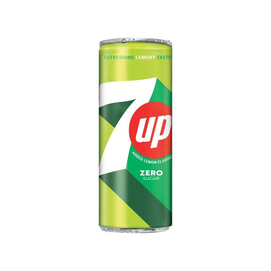 7UP Zero Sugar Soft Drink : 330 ml