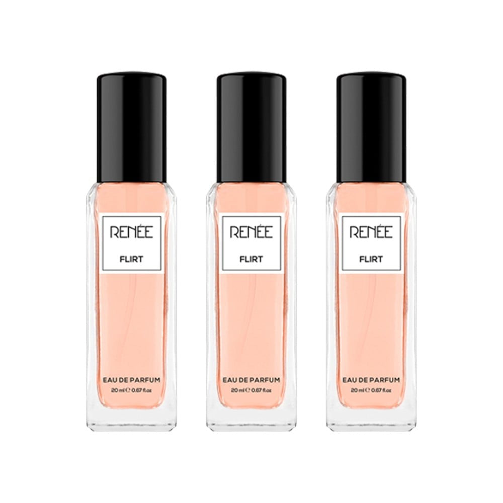 Renee Eau de Parfum (Flirt) - Pack of 3 : 3 x 20 ml