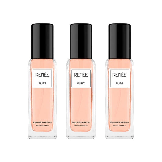 Renee Eau de Parfum (Flirt) - Pack of 3 : 3 x 20 ml