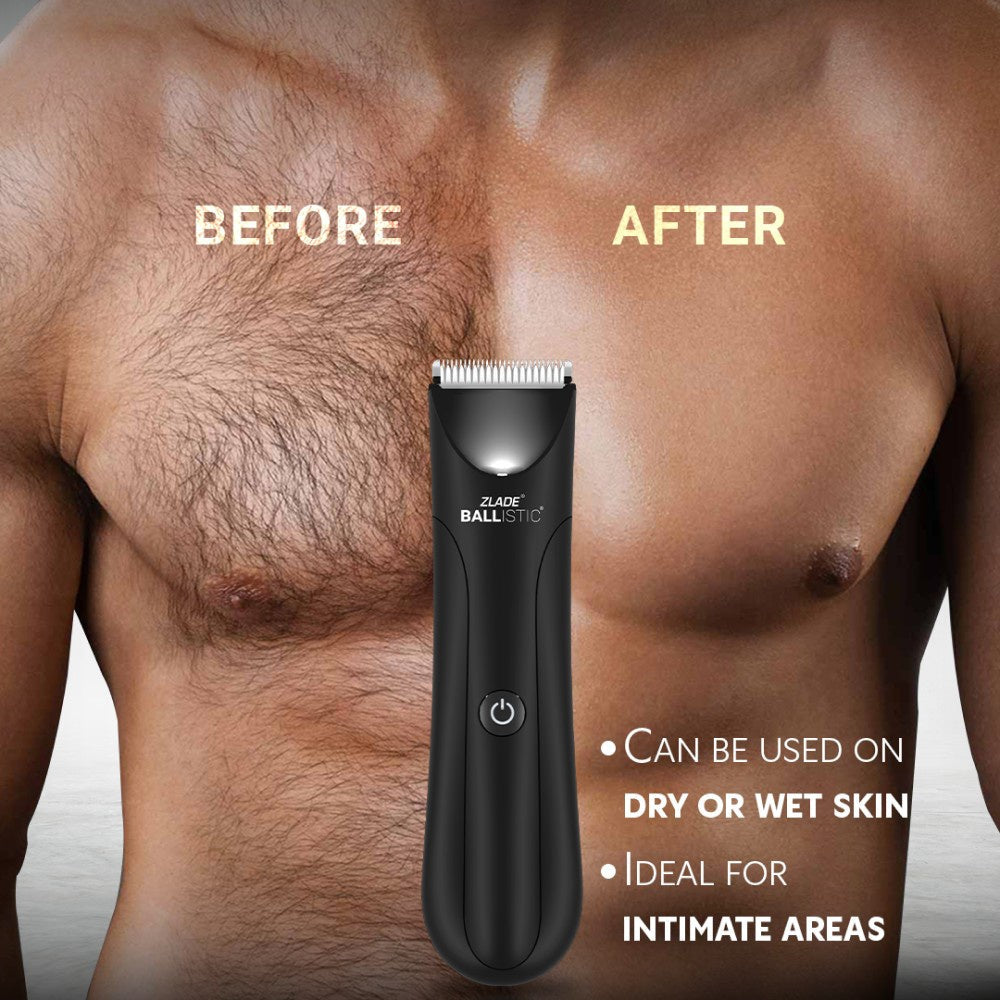 Zlade Ballistic Lite Plus Male Body Trimmer (Black) : 1 unit