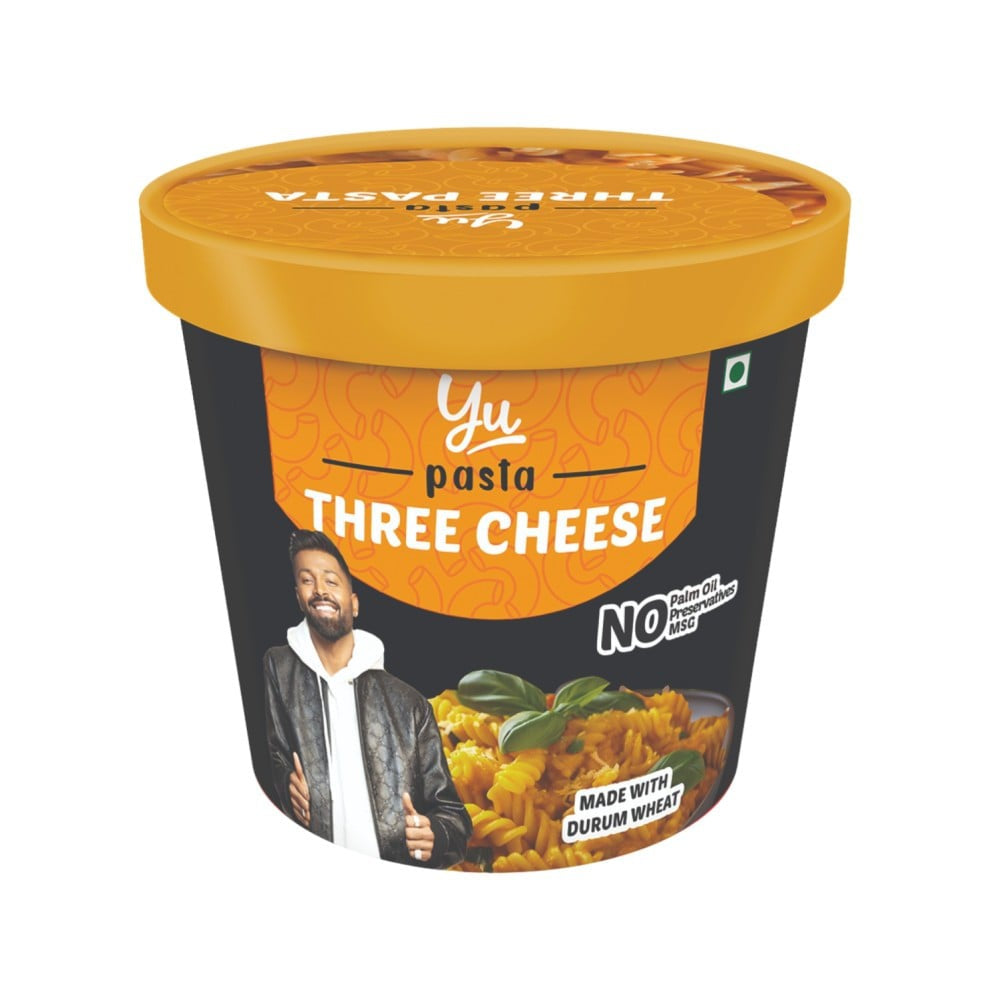 Yu Three Cheese Instant Pasta Cup : 65 g
