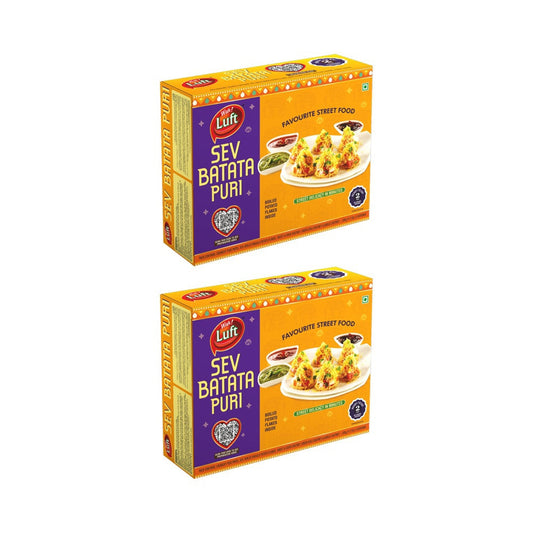 Wah Luft Batata Sevpuri, Box - Pack of 2 : 2 x 320 g