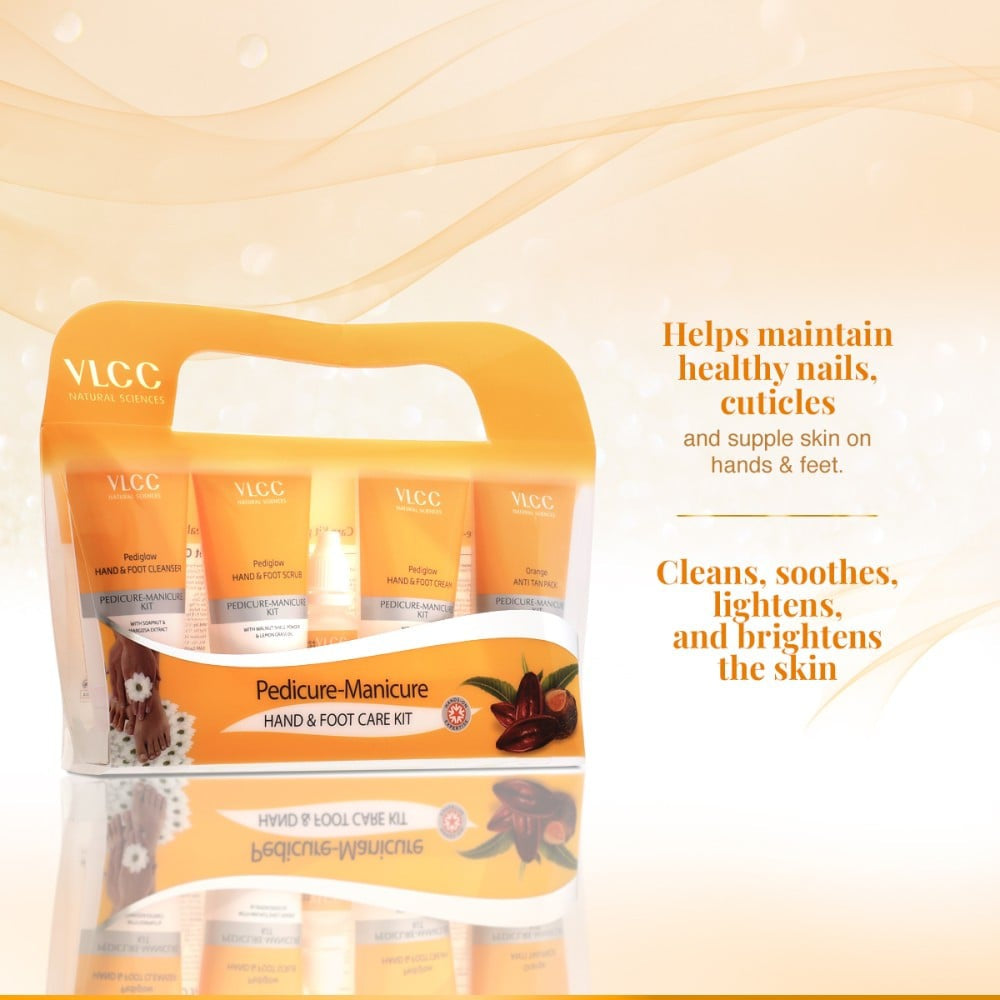 VLCC Hand & Foot Care Manicure & Pedicure Kit : 150 g + 60 ml