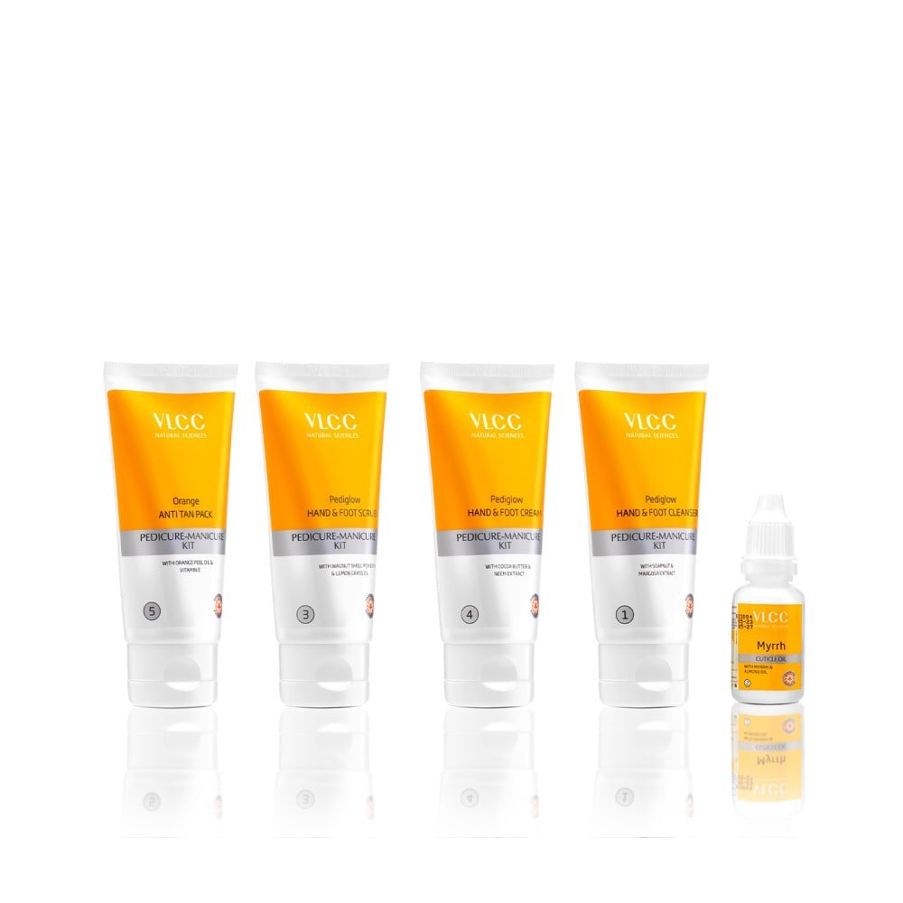 VLCC Hand & Foot Care Manicure & Pedicure Kit : 150 g + 60 ml
