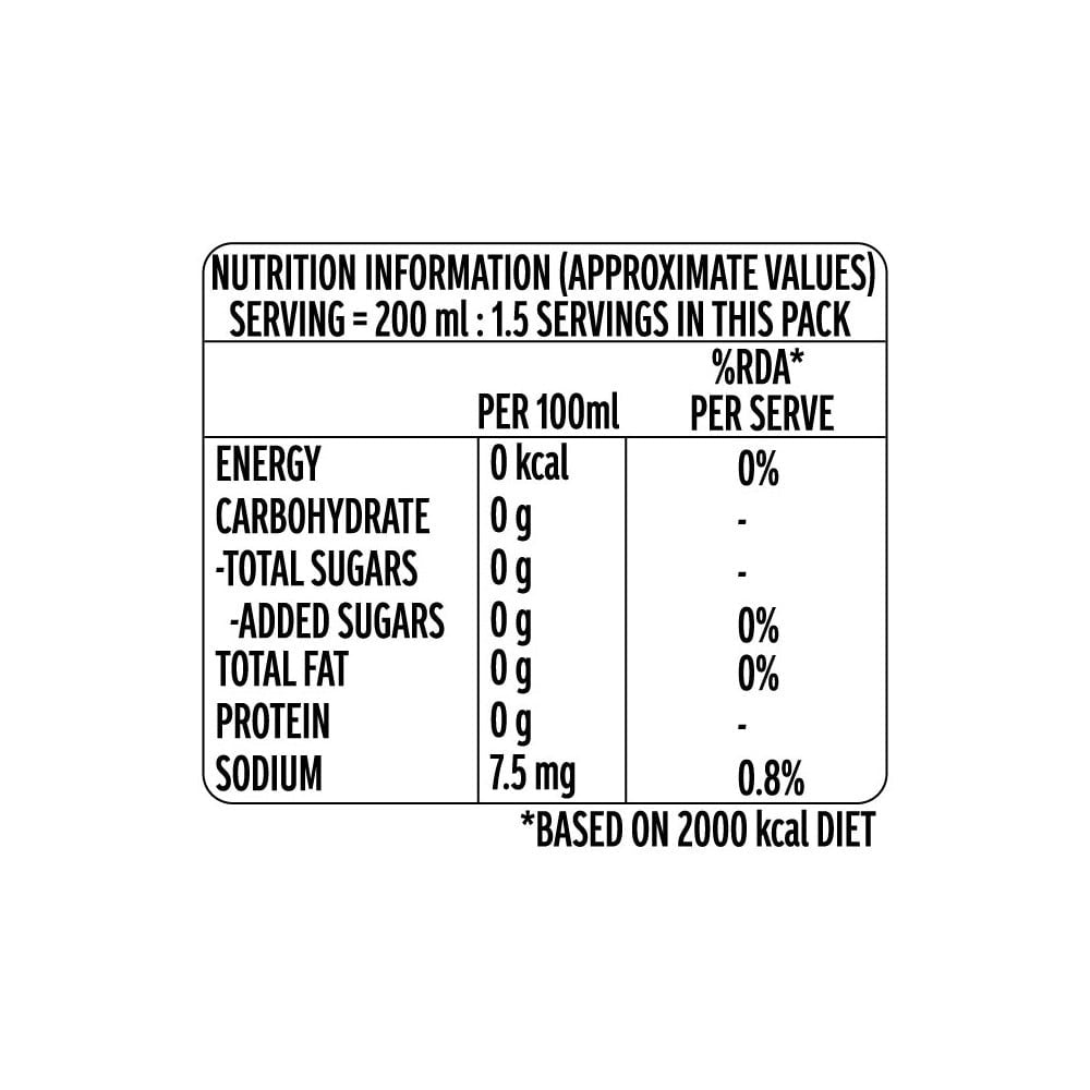 Coca-Cola Zero Sugar Soft Drink Can : 300 ml