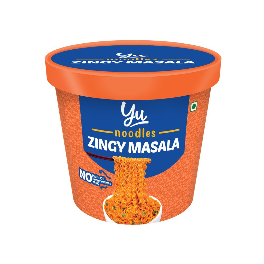 Yu Zingy Masala Cup Noodles : 80 g