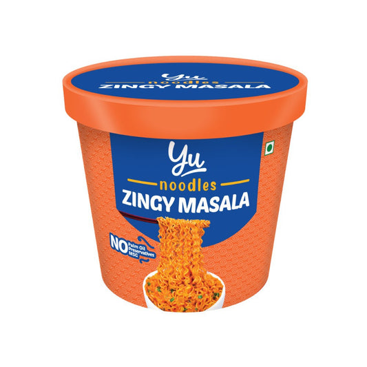 Yu Zingy Masala Cup Noodles : 80 g