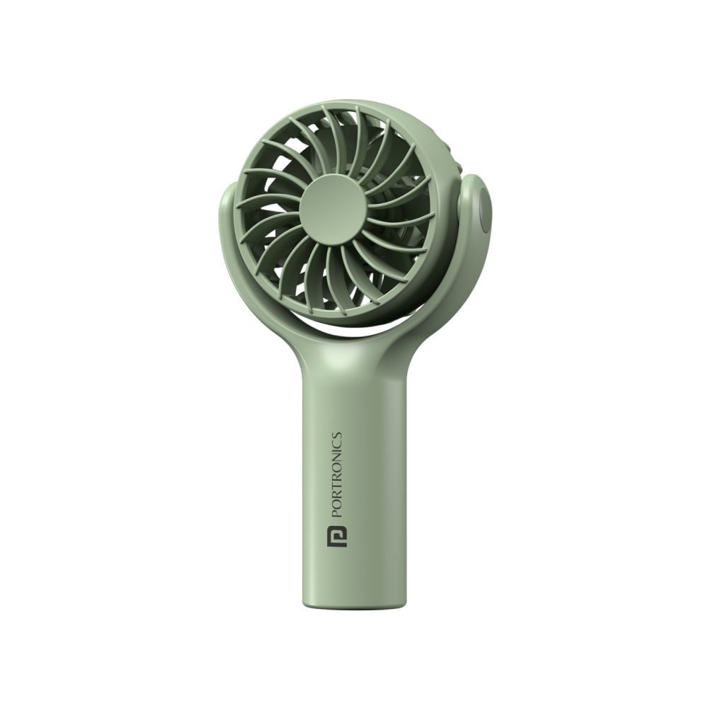 Portronics Toofan Mini Portable Fan (Green, 5W) : 1 unit