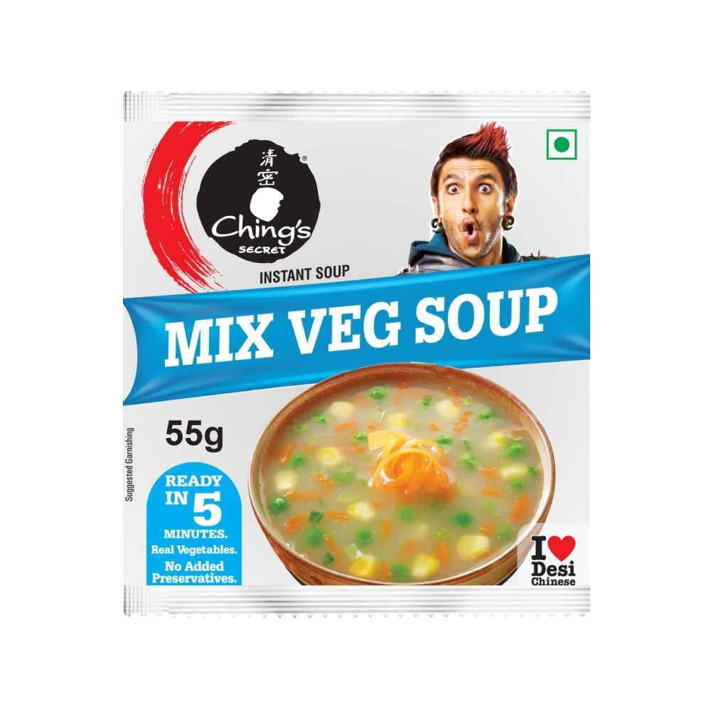 Ching's Secret Mix Veg Soup : 55 g