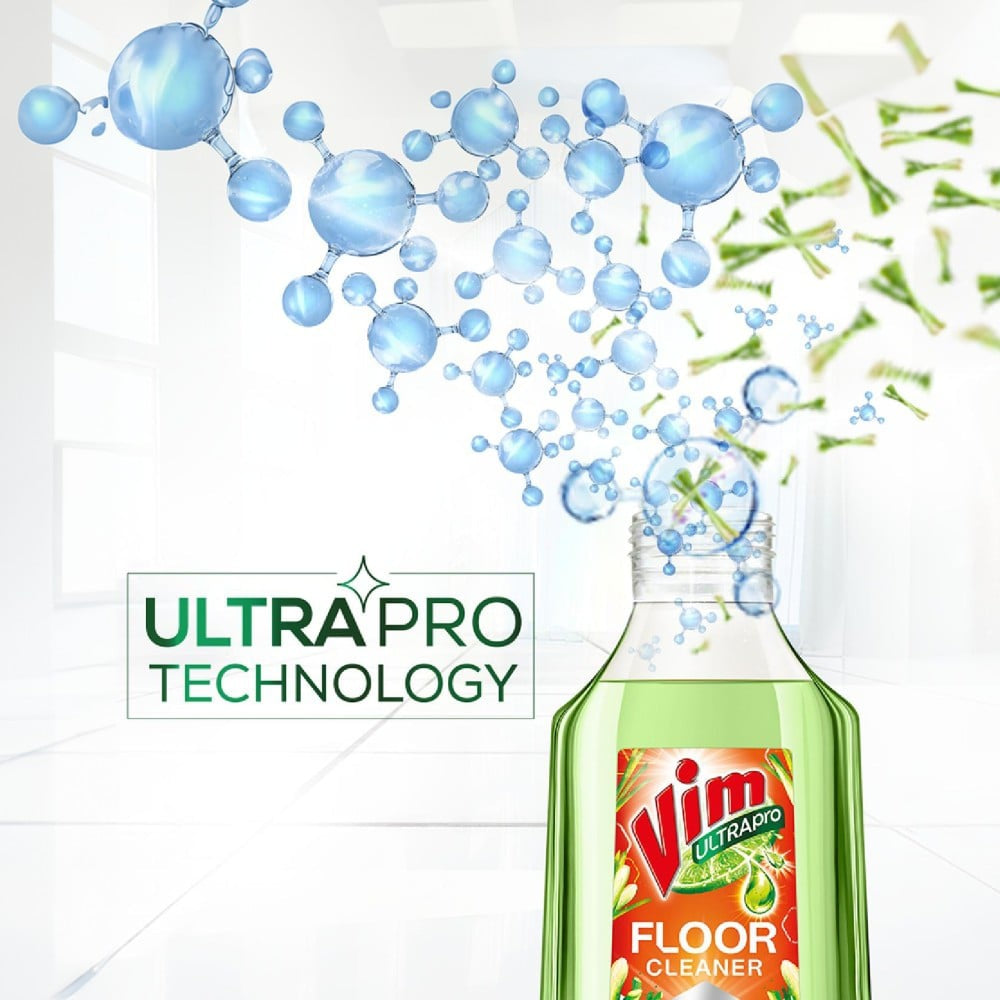 Vim Ultrapro Floor Cleaner - Lemongrass : 1 ltr