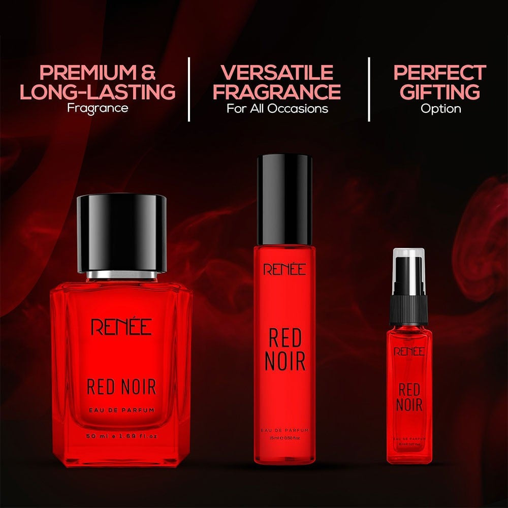Renee Red Noir Women's Perfume (Red Noir) - Pack of 3 : 3 x 15 ml