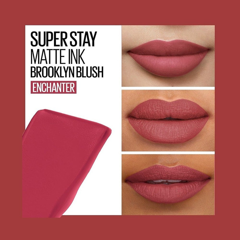 Maybelline New York Super Stay Matte Ink Liquid Lipstick (Enchanter) : 5 ml