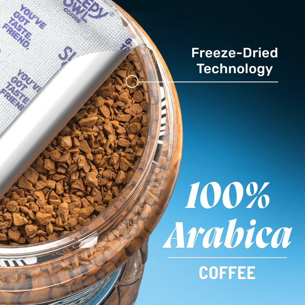 Sleepy Owl French Vanilla 100% Arabica Instant Flavoured Coffee : 100 g