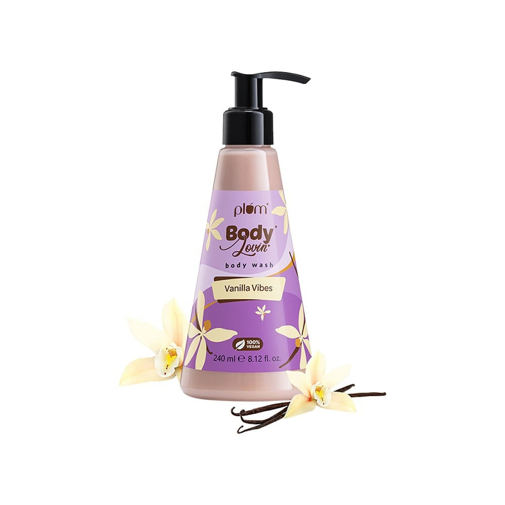 Plum BodyLovin' Vanilla Vibes Body Wash : 240 ml