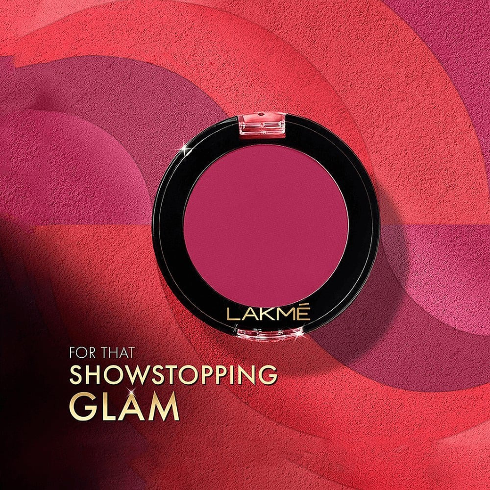 Lakme Face It Powder Blush (Flushed Pink) : 4 g