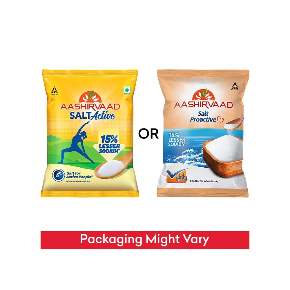 Aashirvaad Proactive Salt Lite : 1 kg