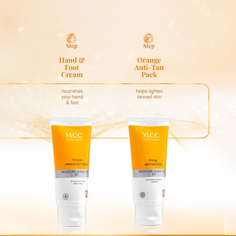 VLCC Hand & Foot Care Manicure & Pedicure Kit : 150 g + 60 ml