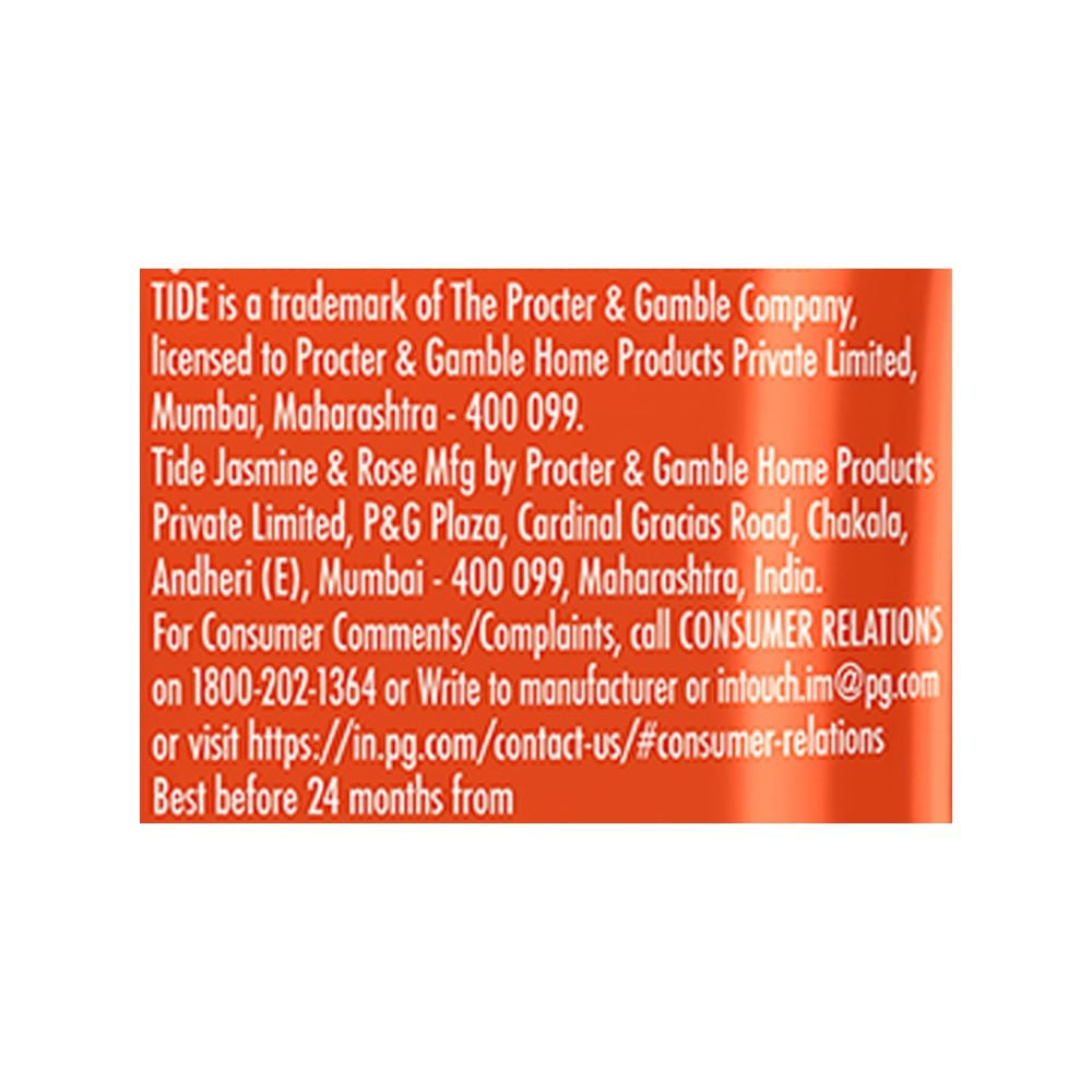 Tide Double Power Detergent Powder (Jasmine & Rose) - Get 1 kg Free : 5 kg