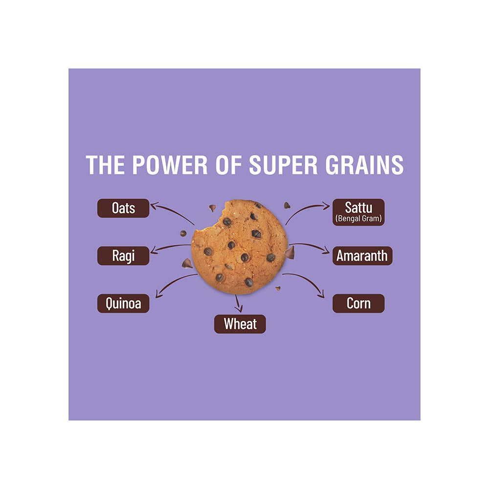 RiteBite Max Protein Daily Choco Classic Nutrition Bar + Max Protein Choco Chips Cookies Combo : 50 g + 55 g