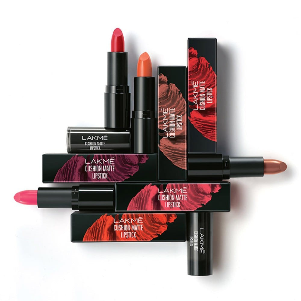 Lakme Cushion Matte Lipstick (Purple Diamond) : 4.5 g
