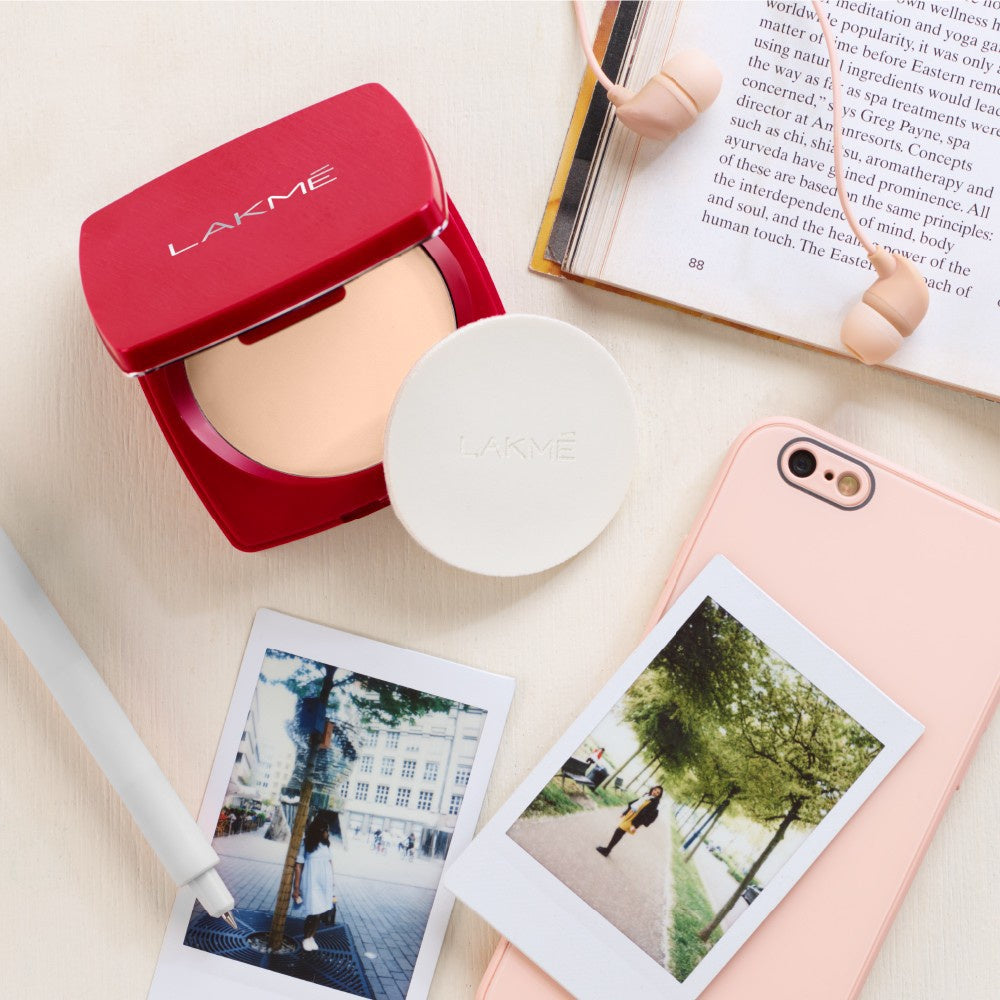 Lakme Forever Matte Compact (Marble) : 9 g