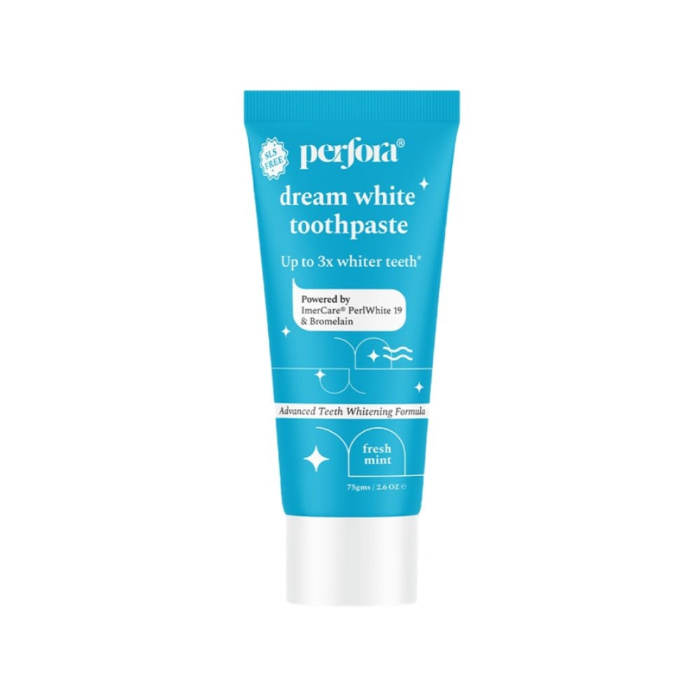 Perfora Dream White - Whitening Toothpaste - Fresh Mint - Pack of 2 : 2 x 75 g