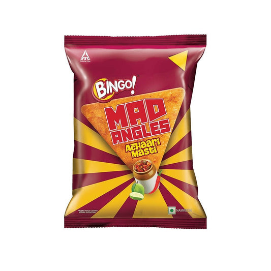 Bingo Mad Angles Achaari Masti Crisps : 60 g