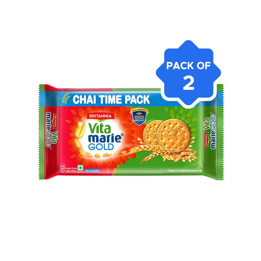 Britannia Vita Marie Gold Biscuit - Pack of 2 : 2 x 900 g