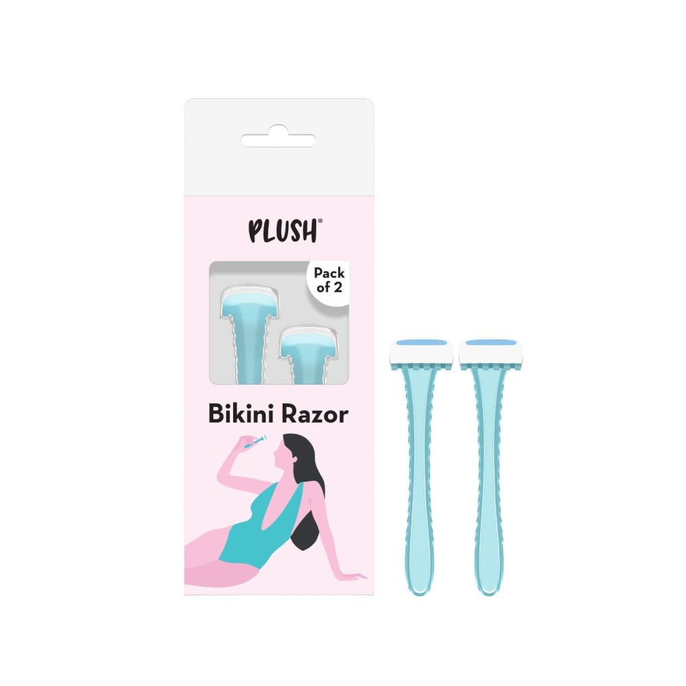 Plush Bikini Razor : 2 pcs