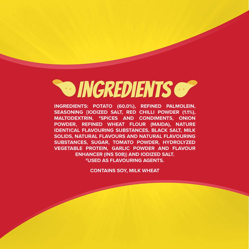 Bingo Original Style Chilli Sprinkled Potato Chips : 90 g