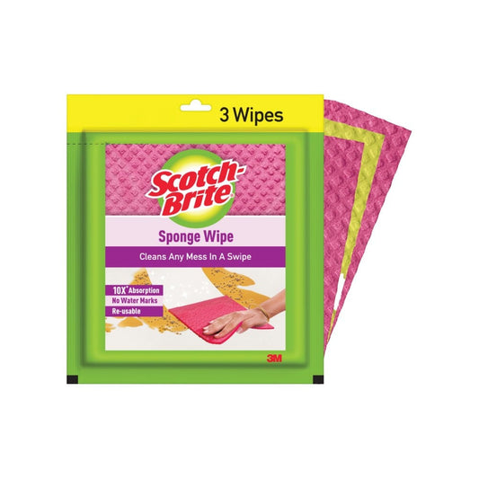 Scotch Brite Sponge Wipe : 3 units pack