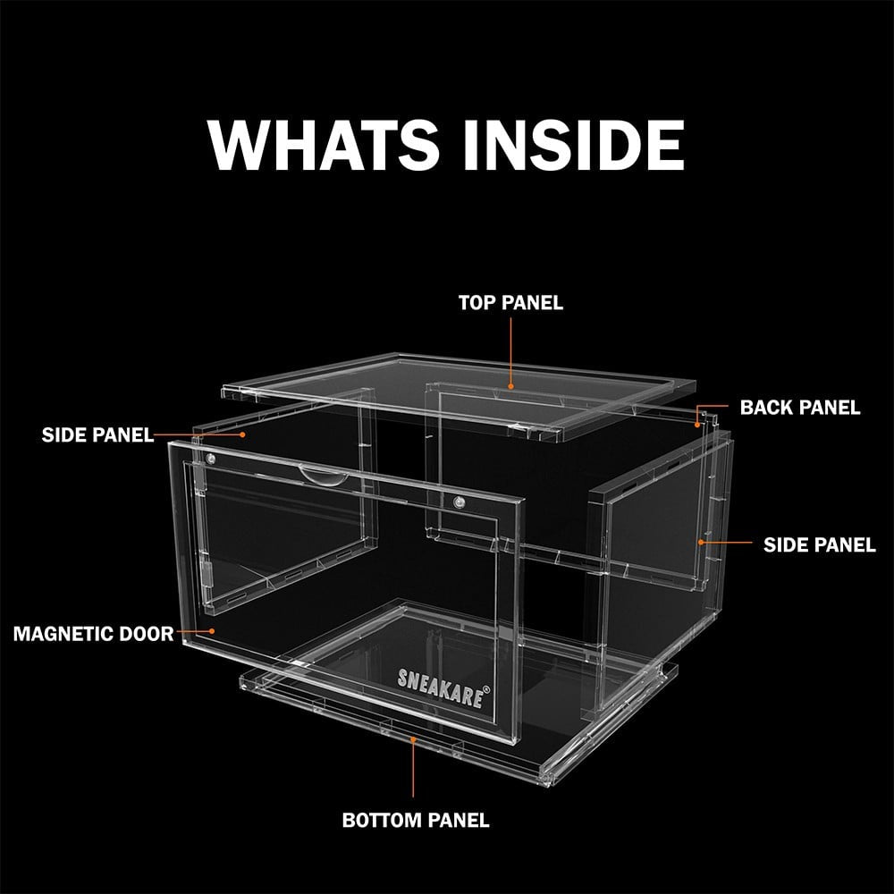 Sneakare Stack'em Shoe Organizer Crate : 1 unit
